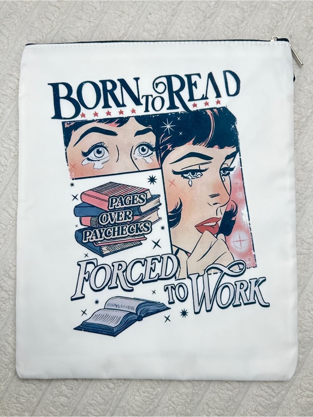 2/$20 Book Bag Book Sleeve Pouch